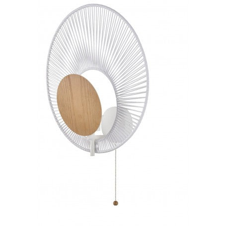 Appliques - Applique murale blanche Oyster - Forestier