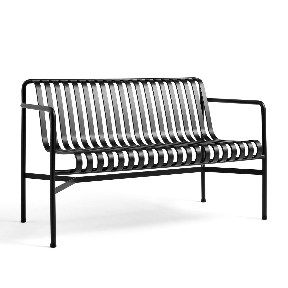 Bancs - Banc avec accoudoirs | Palissade | Dining - HAY