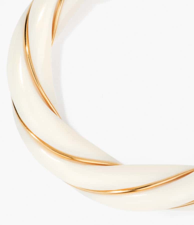 Bijoux - Bracelet Diana L | Ivoire - Aurélie Bidermann