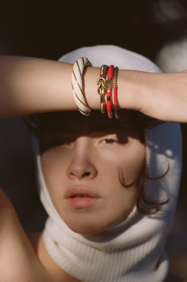Bijoux - Bracelet Diana L | Ivoire - Aurélie Bidermann