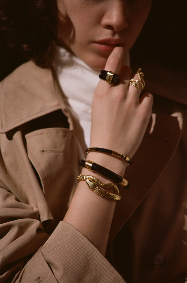 Bijoux - Bracelet Positano | Noir - Aurélie Bidermann