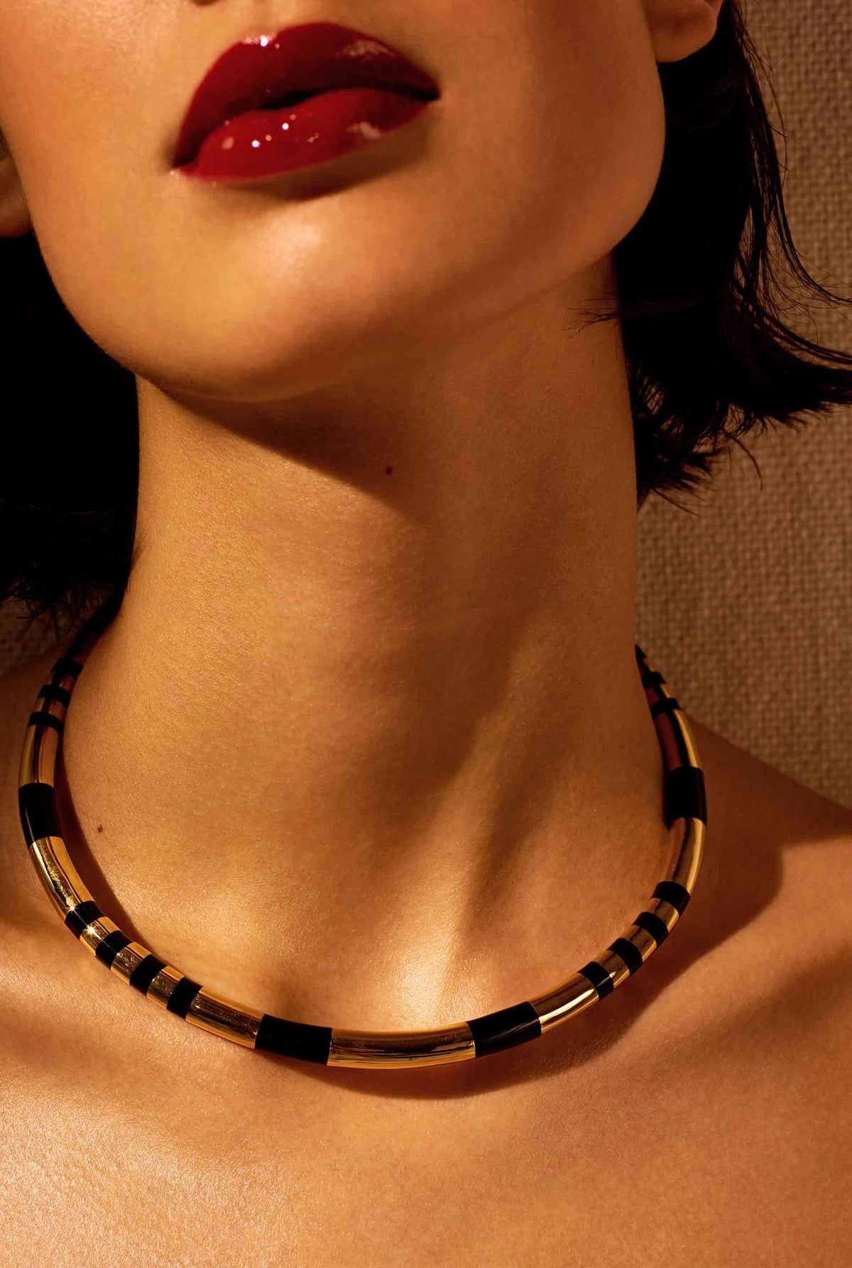 Bijoux - Collier Positano | Noir - Aurélie Bidermann