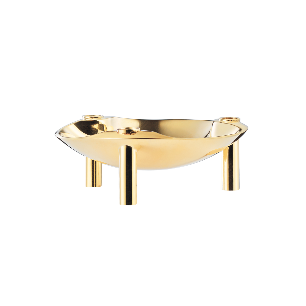 Bougies et bougeoirs - Produit neuf | Bougeoir Argenté| Bowl - STOFF Nagel | Remisé