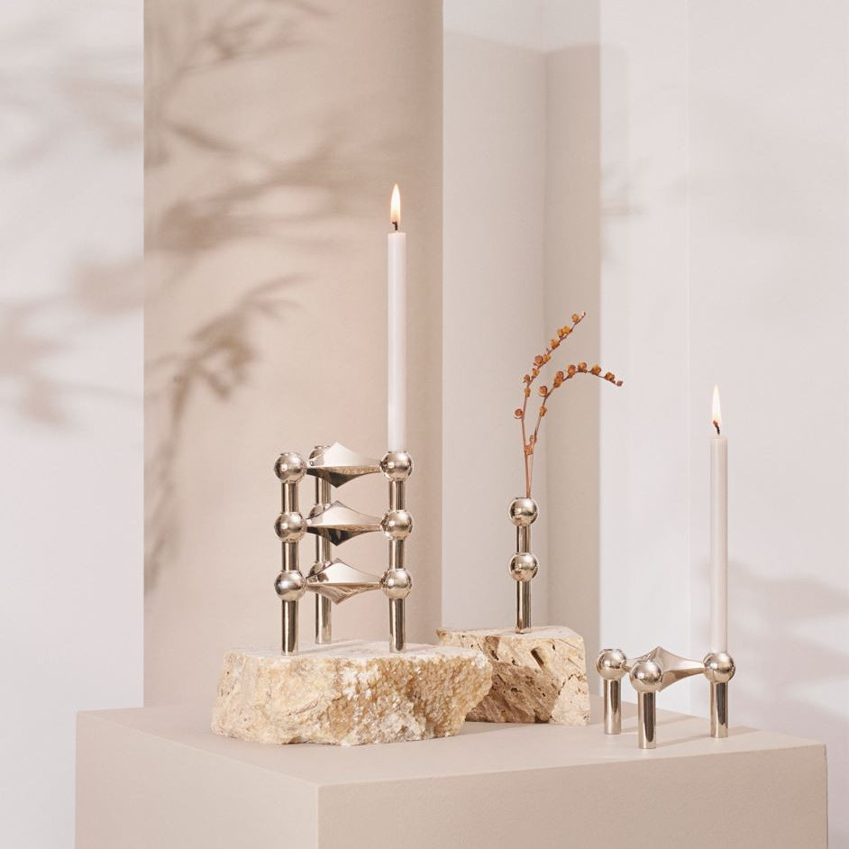 Bougies et bougeoirs - Bougeoir BMF x 3 | Candle Holder BMF 3-pack - STOFF Nagel