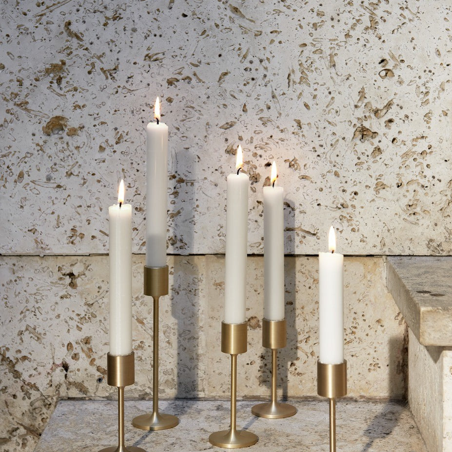Bougies et bougeoirs - Bougeoir en laiton Collect SC57 - &Tradition