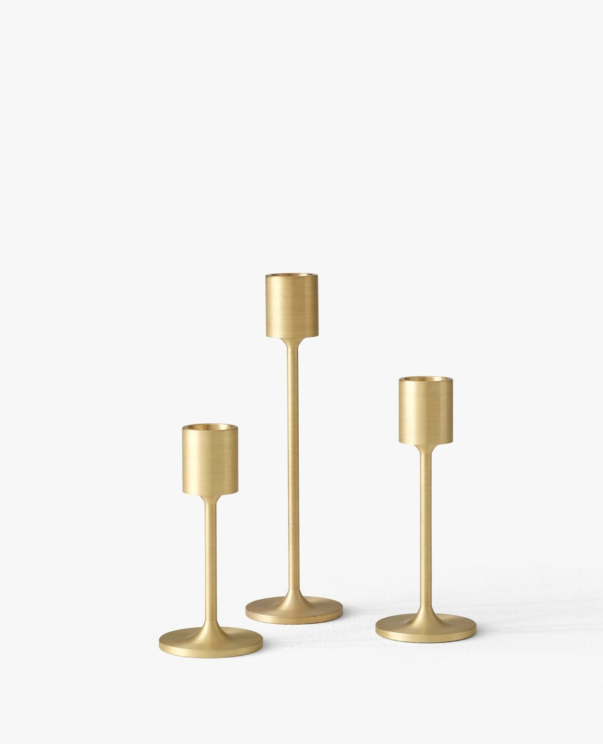 Bougies et bougeoirs - Bougeoir en laiton Collect SC59 - &Tradition
