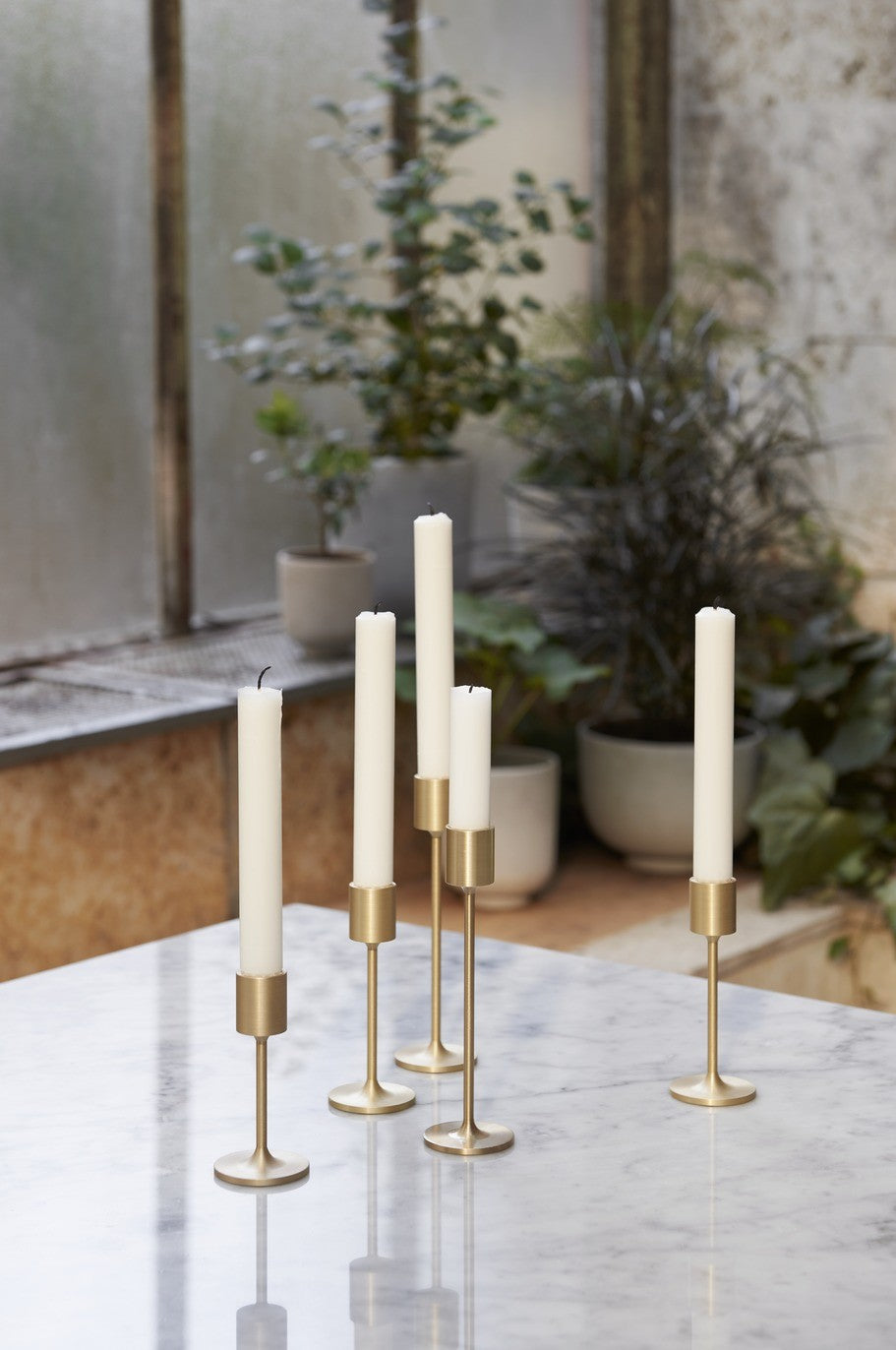 Bougies et bougeoirs - Bougeoir en laiton Collect SC59 - &Tradition