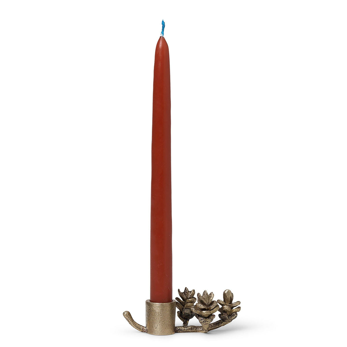 Bougies et bougeoirs - Bougeoir en laiton Forest - Ferm Living