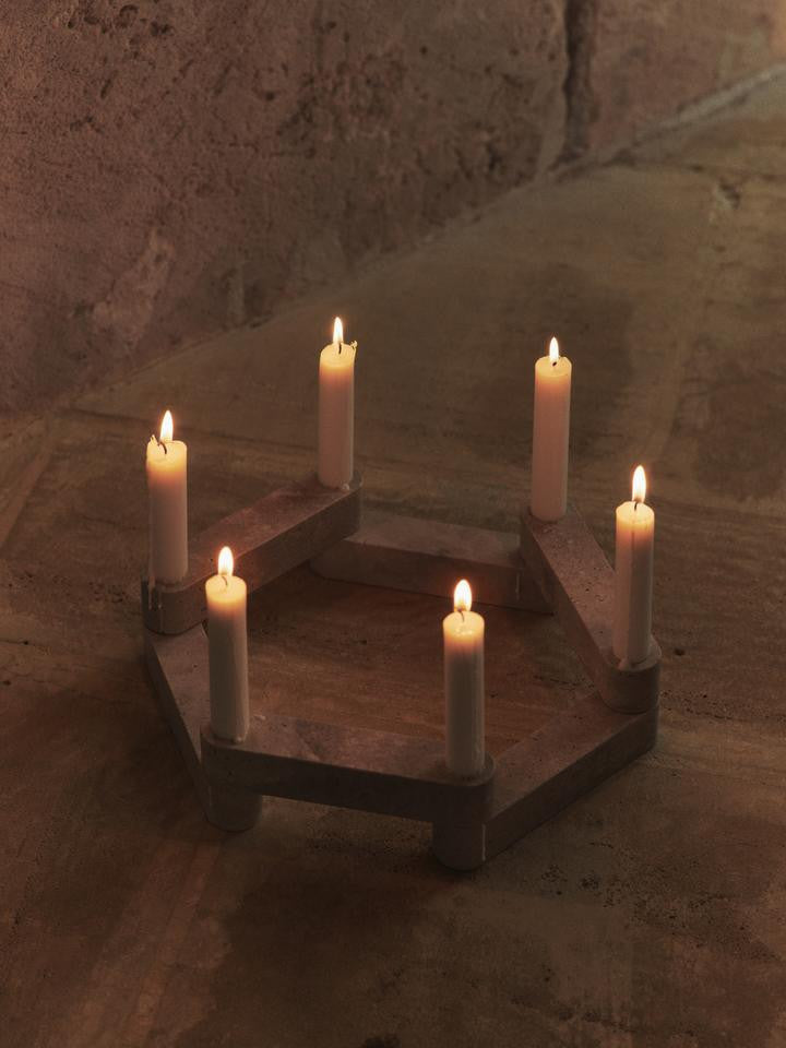 Bougies et bougeoirs - Bougeoir modulable | Newel - Ferm Living
