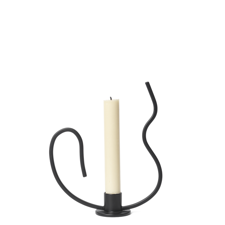 Bougies et bougeoirs - Bougeoir | Valse | Low - Ferm Living