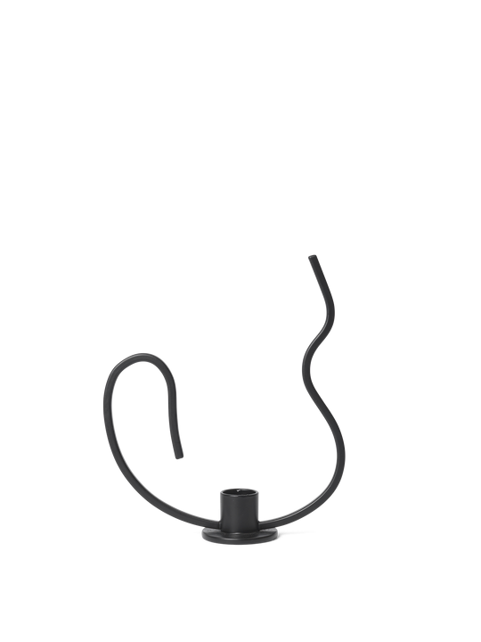 Bougies et bougeoirs - Bougeoir | Valse | Low - Ferm Living