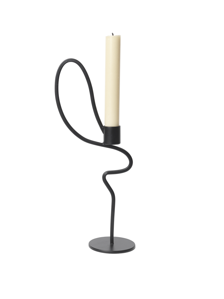 Bougies et bougeoirs - Bougeoir | Valse | Tall - Ferm Living