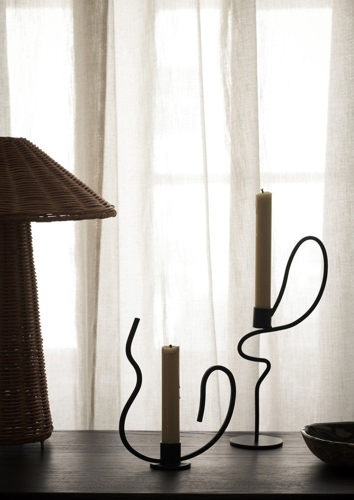 Bougies et bougeoirs - Bougeoir | Valse | Tall - Ferm Living