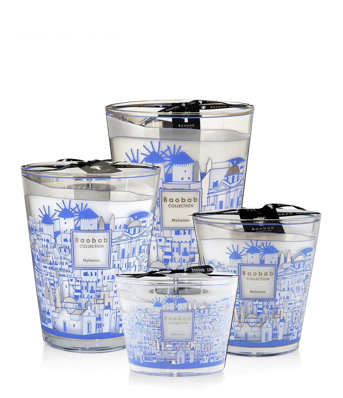 Bougies et bougeoirs - Bougie Cities | Mykonos | Max 10 - Baobab