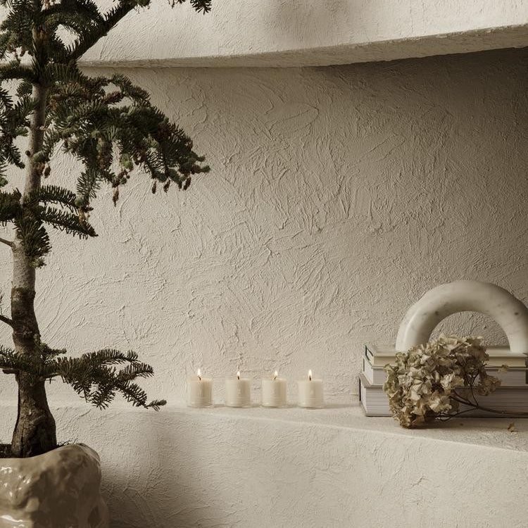 Bougies et bougeoirs - Bougie de l'Avent | Set de 4 - Ferm Living