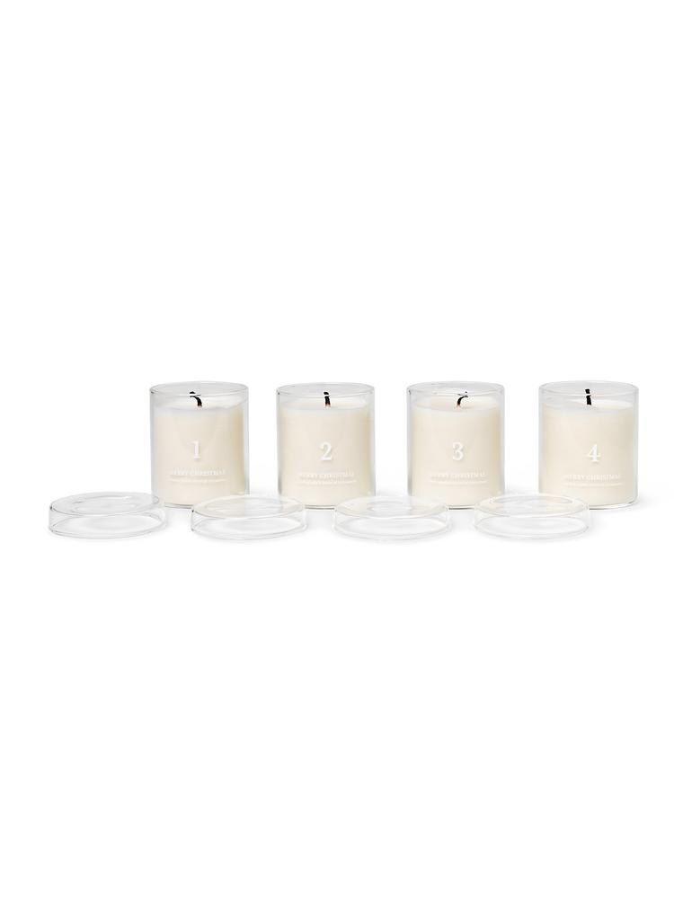 Bougies et bougeoirs - Bougie de l'Avent | Set de 4 - Ferm Living