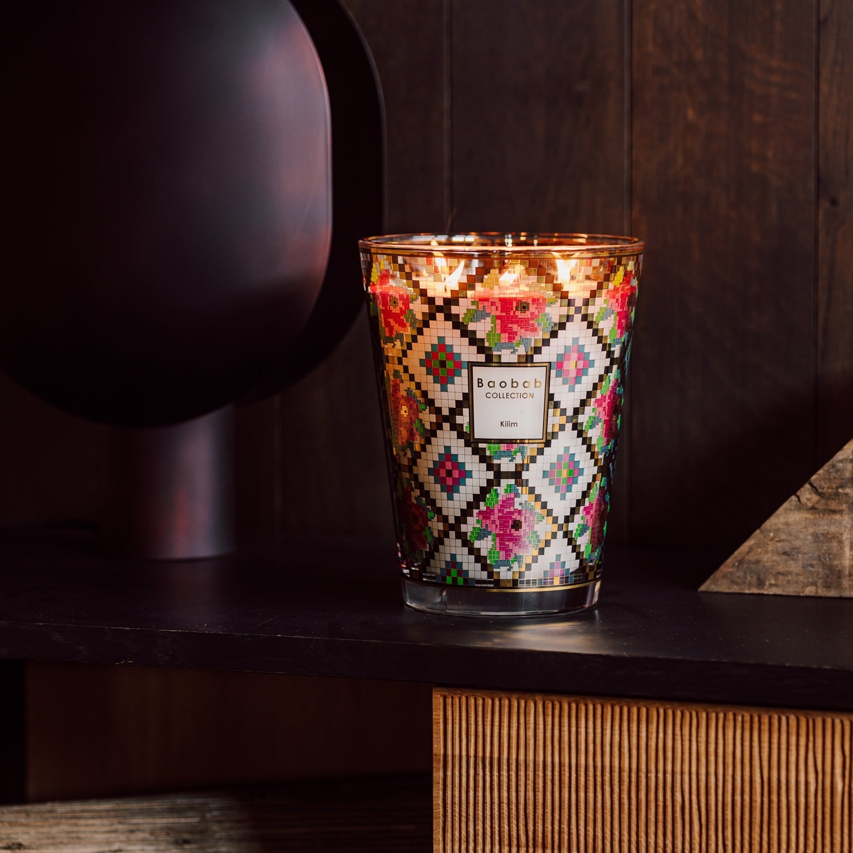 Bougies et bougeoirs - Bougie Kilim | Max 24 - Baobab
