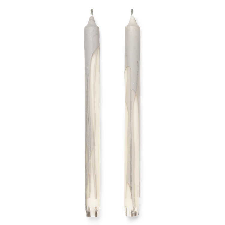 Bougies et bougeoirs - Bougie longue Dryp | Set de 2 - Ferm Living