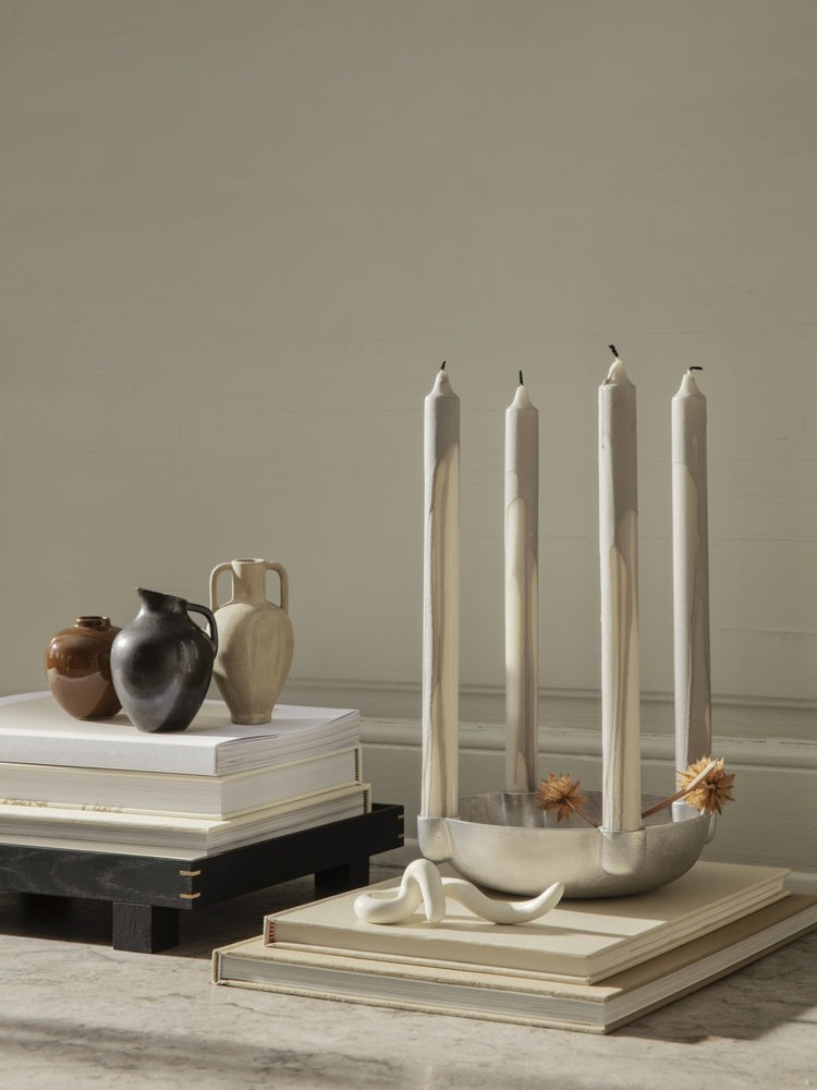 Bougies et bougeoirs - Bougie longue Dryp | Set de 2 - Ferm Living