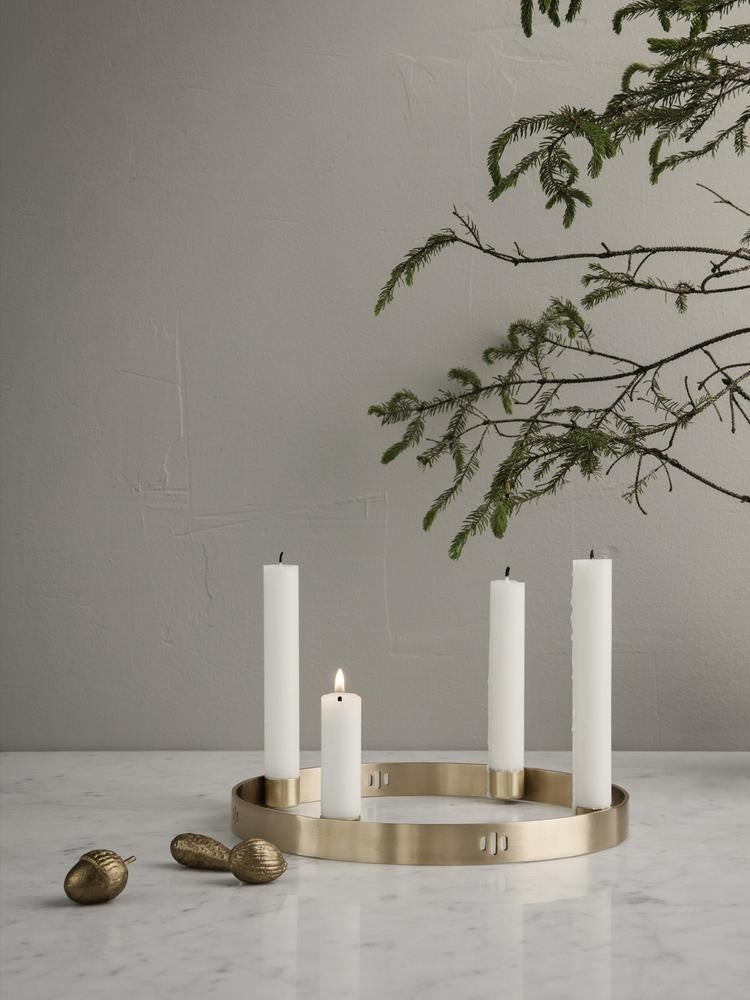 Bougies et bougeoirs - Chandelier | Circle Small - Ferm Living