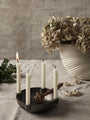 Bougies et bougeoirs - Chandelier en laiton Bowl - Ferm Living