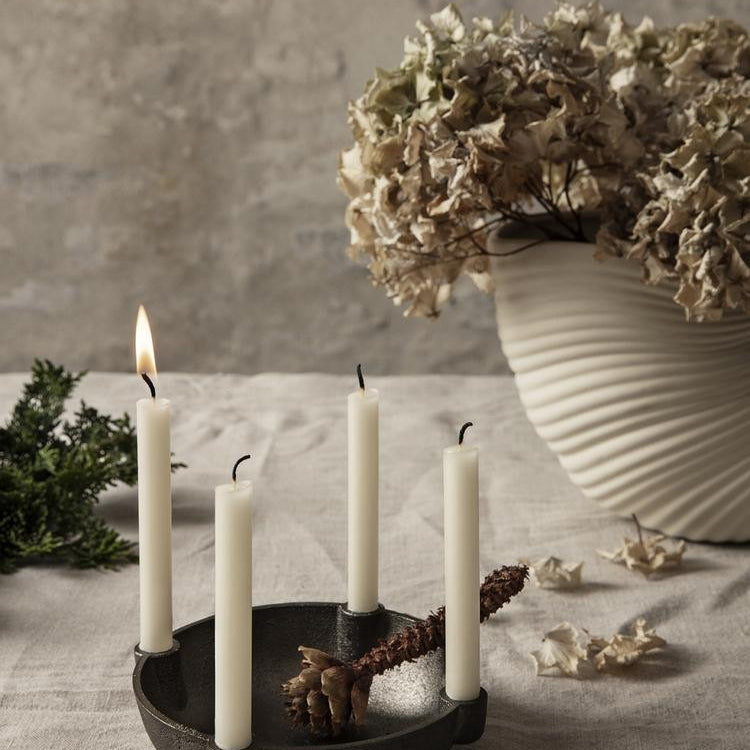 Bougies et bougeoirs - Chandelier en laiton Bowl - Ferm Living