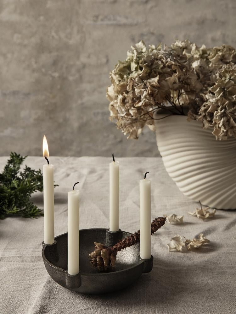 Bougies et bougeoirs - Chandelier en laiton Bowl - Ferm Living