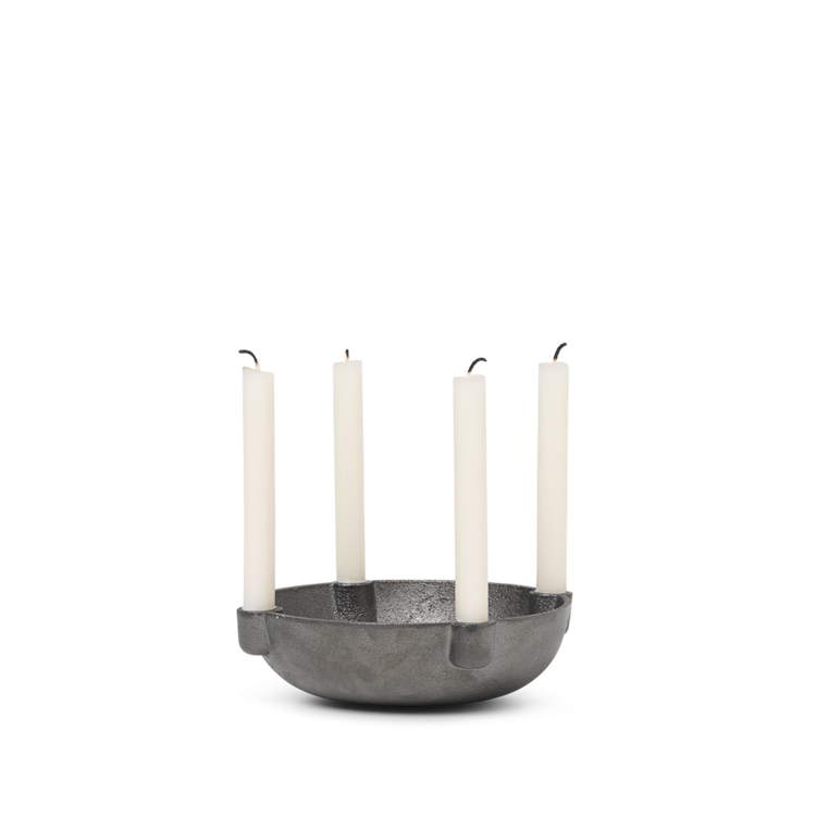 Bougies et bougeoirs - Chandelier en laiton Bowl - Ferm Living