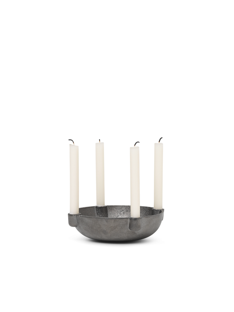 Bougies et bougeoirs - Chandelier en laiton Bowl - Ferm Living