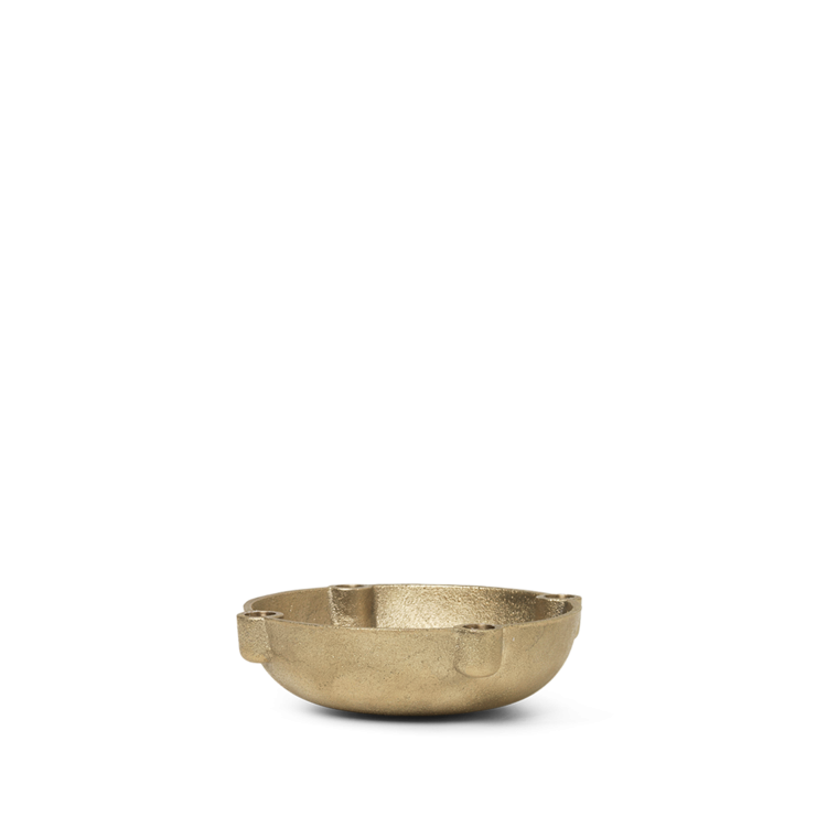 Bougies et bougeoirs - Chandelier en laiton Bowl - Ferm Living