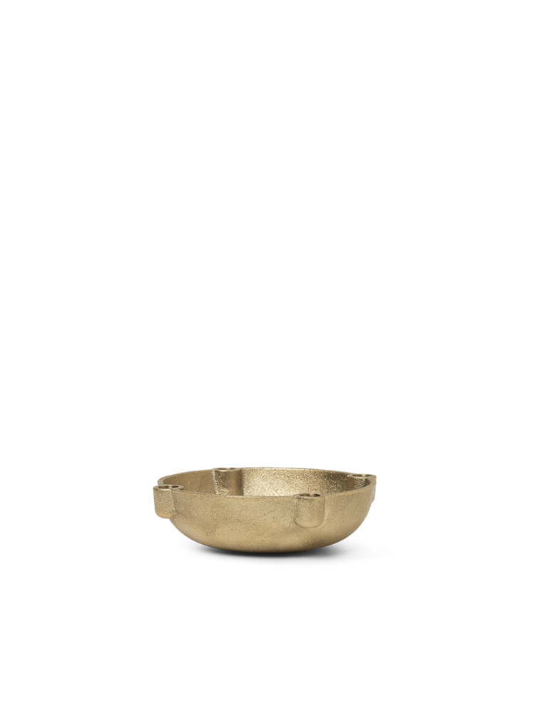 Bougies et bougeoirs - Chandelier en laiton Bowl - Ferm Living