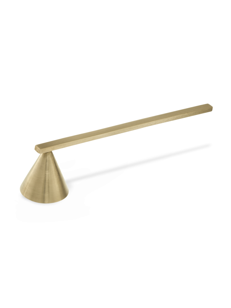 Bougies et bougeoirs - Éteignoir à bougie en laiton Brass - Ferm Living