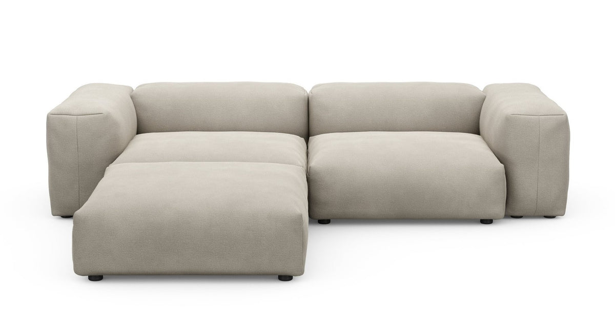 Canapés - Canapé d'angle Linen L - Vetsak