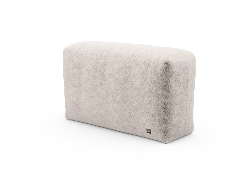 Canapés - Module de canapé accoudoir / dossier 105x31 Faux Fur - Vetsak