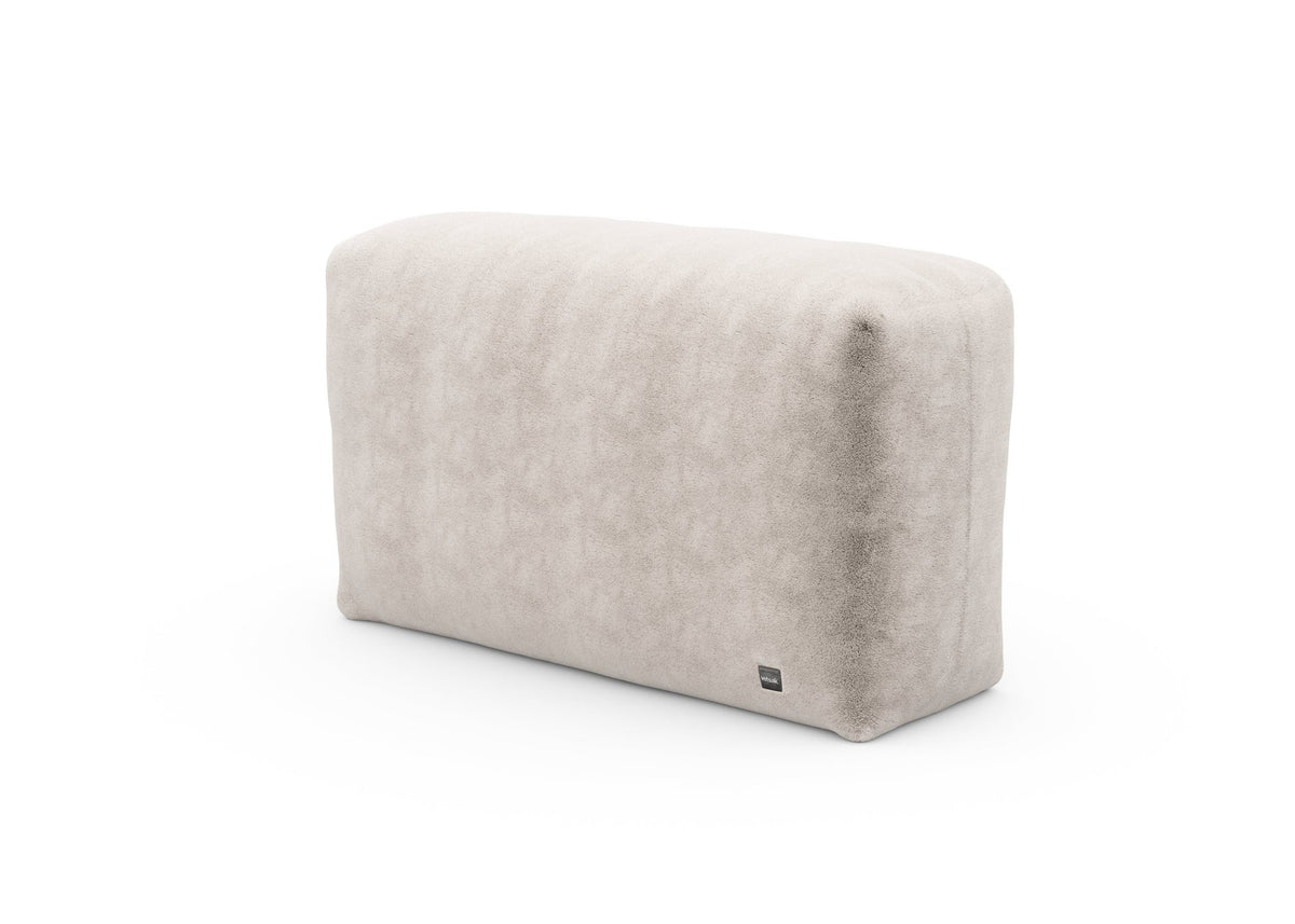 Canapés - Module de canapé accoudoir / dossier 105x31 Faux Fur - Vetsak