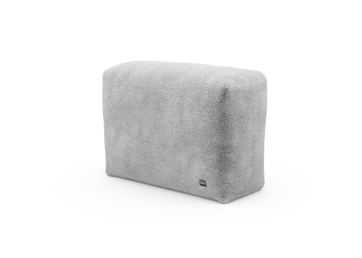 Canapés - Module de canapé accoudoir / dossier 84x31 Faux Fur - Vetsak