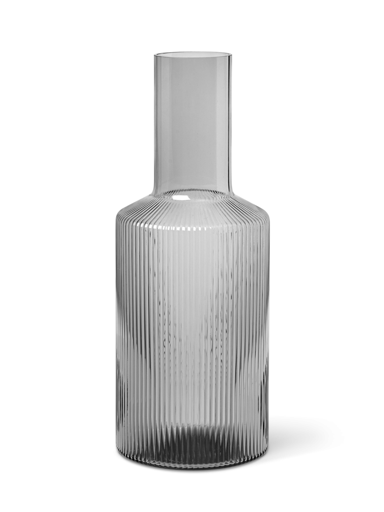 Carafes - Carafe en verre | Ripple | 1L- Ferm Living