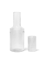 Carafes - Carafe en verre | Ripple | 1L- Ferm Living