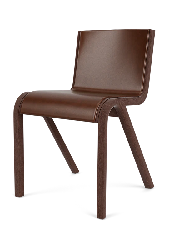 Chaise | Ready Dinning | Base Chêne Teinté Rouge