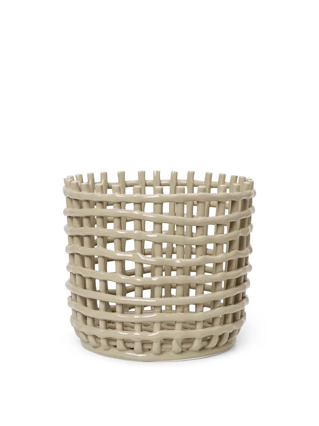Corbeilles et centres de table - Panier | Ceramic | Large - Ferm Living