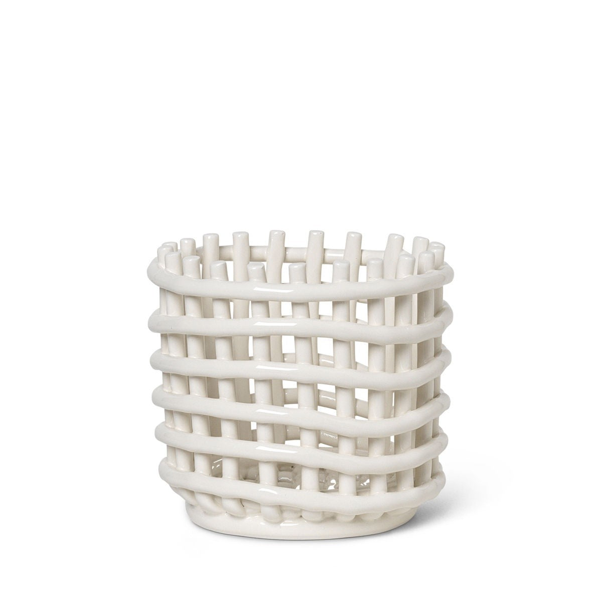 Corbeilles et centres de table - Panier | Ceramic | Small - Ferm Living