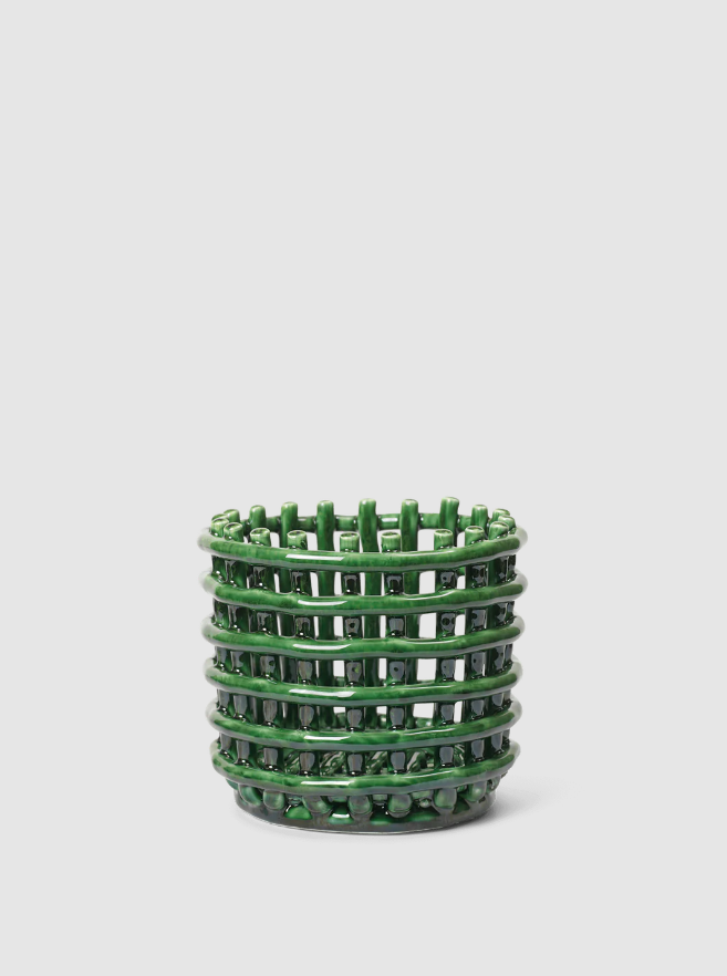 Corbeilles et centres de table - Panier | Ceramic | Small - Ferm Living