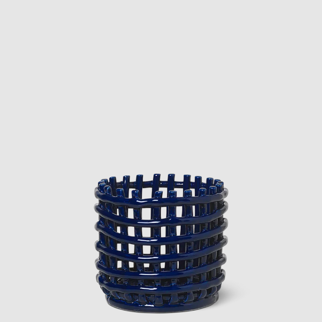 Corbeilles et centres de table - Panier | Ceramic | Small - Ferm Living