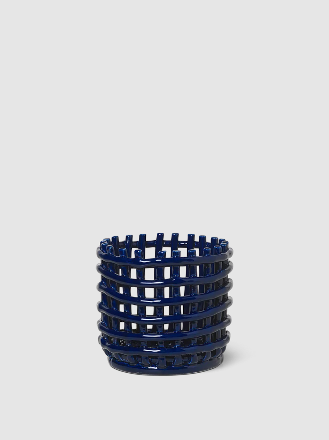 Corbeilles et centres de table - Panier | Ceramic | Small - Ferm Living