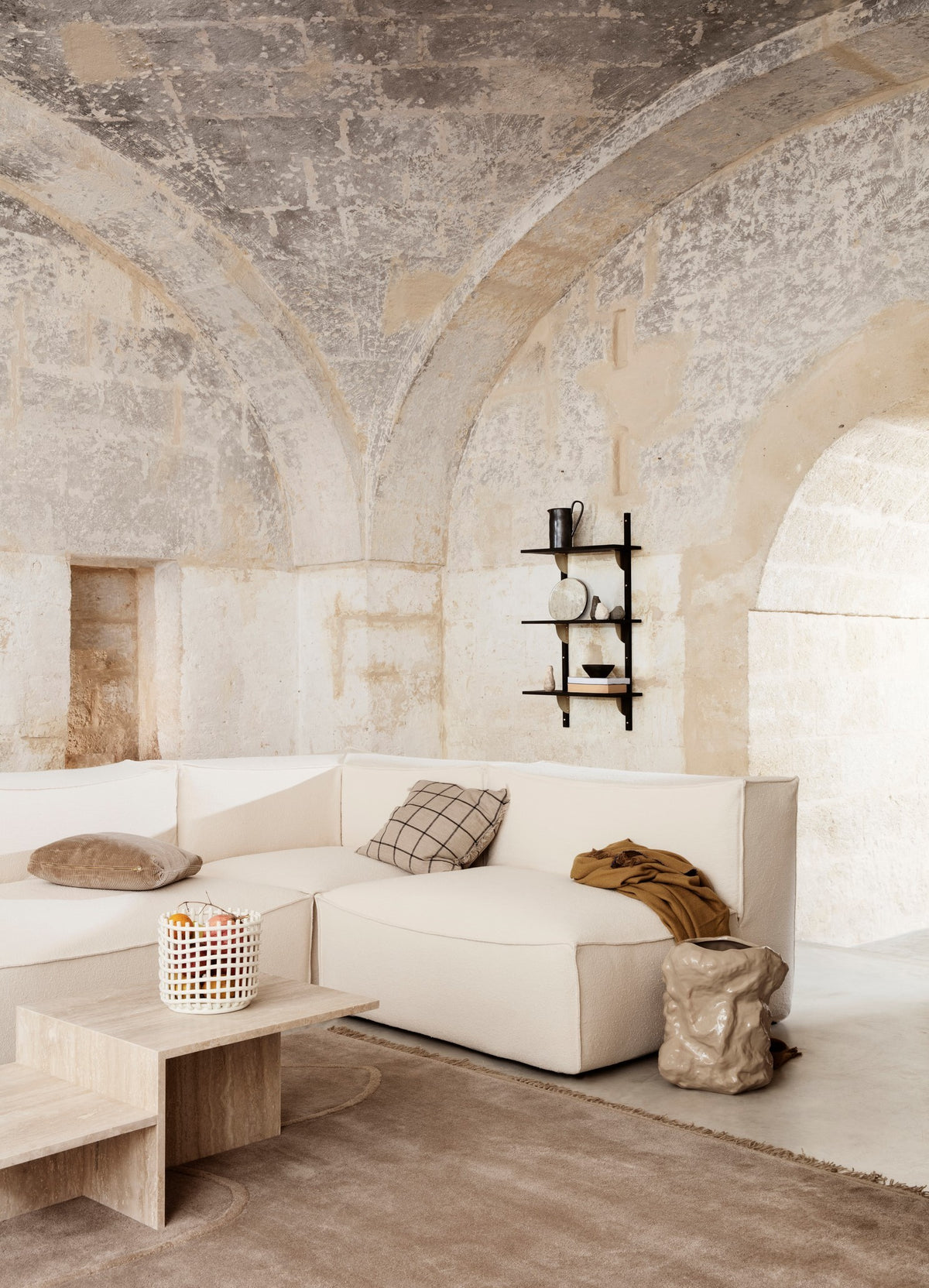 Corbeilles et centres de table - Panier | Ceramic | Large - Ferm Living