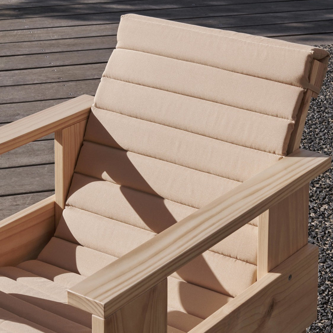 Coussins - Coussin matelassé Crate| pour Fauteuil Lounge - Hay