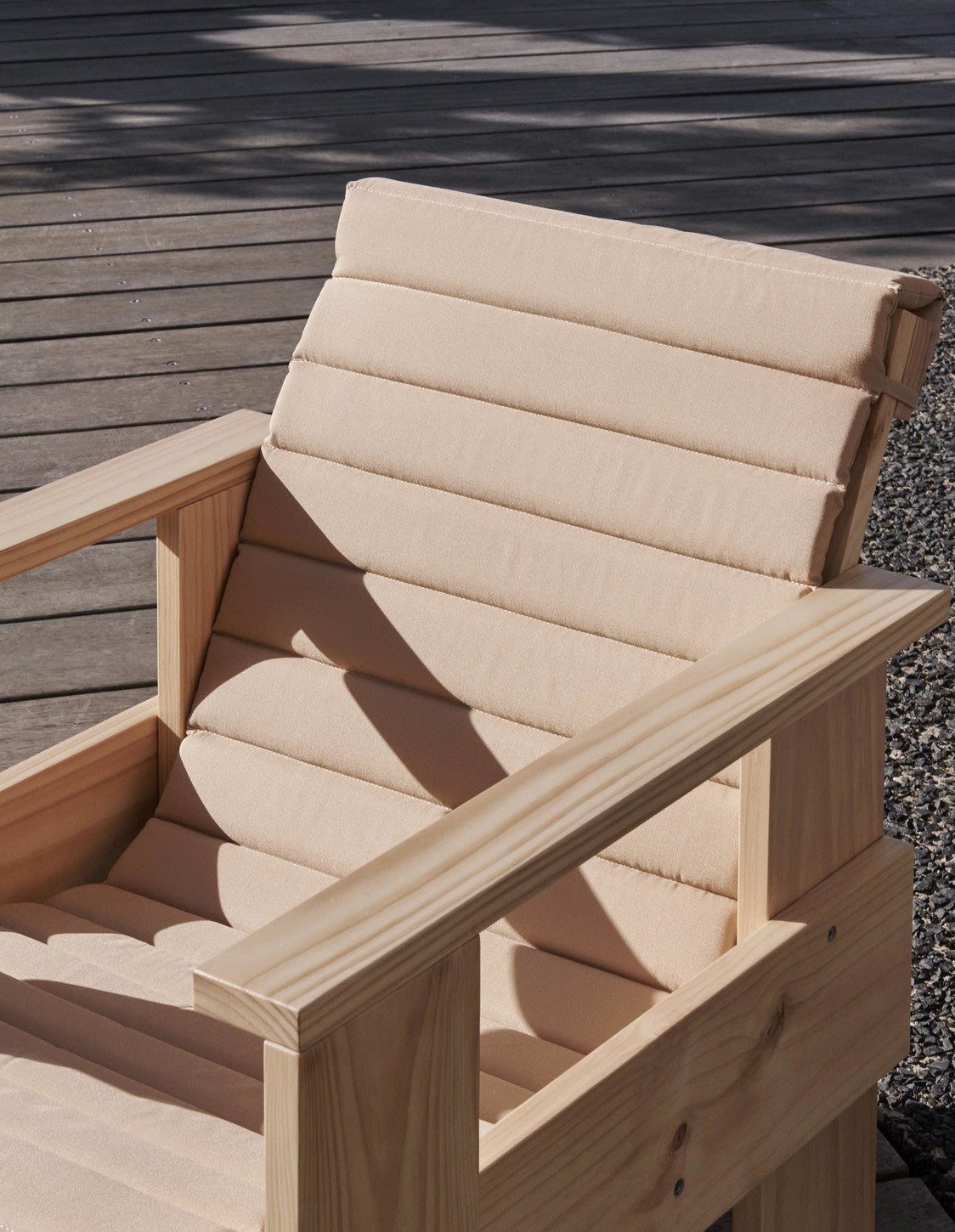 Coussins - Coussin matelassé Crate| pour Fauteuil Lounge - Hay