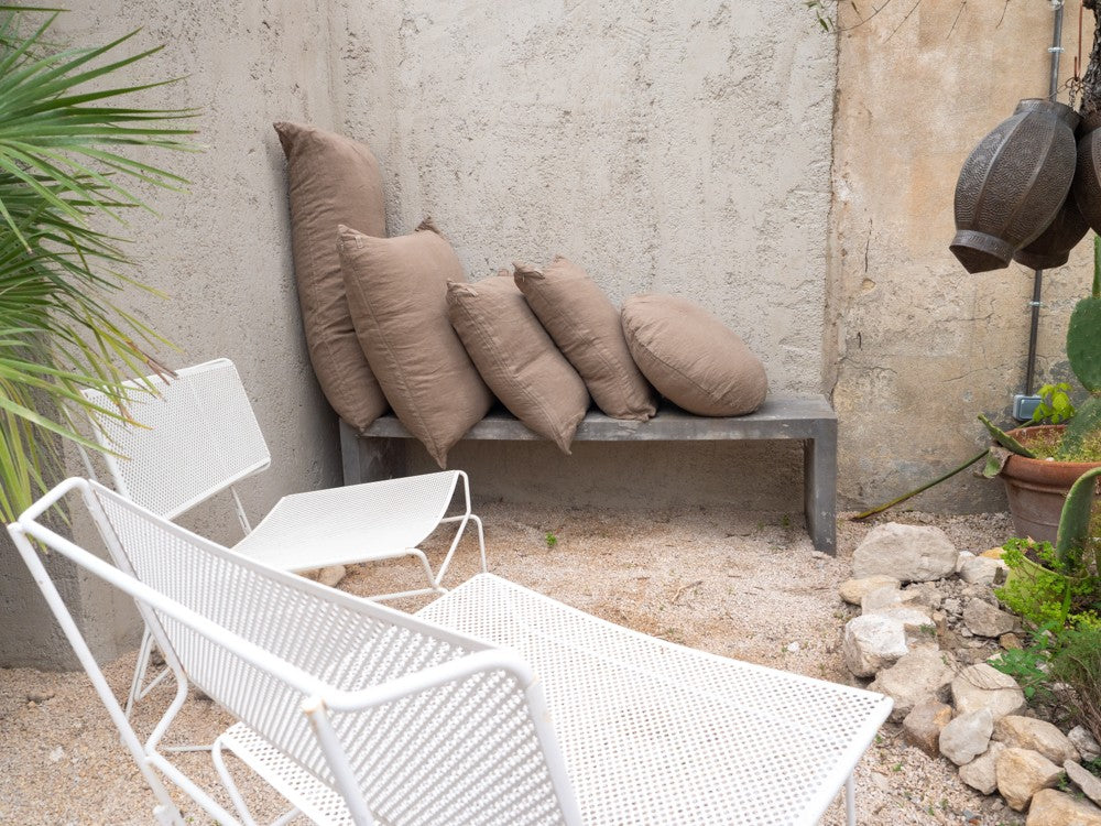 Coussins - Coussin Salsa | Earth Colors | Ø 63 cm - Bed and Philosophy