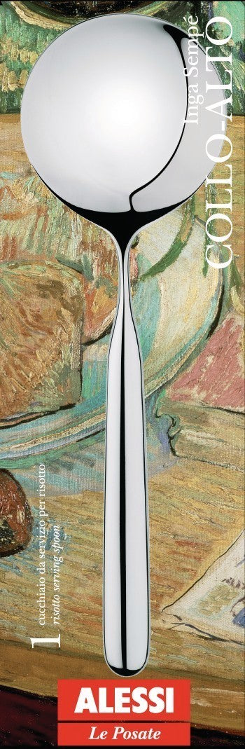 Couverts - Cuillère de service pour risotto - Alessi