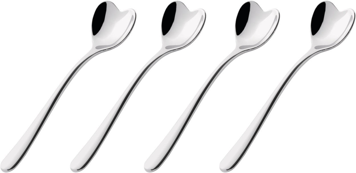 Couverts - Cuillères à café Big Love | Set de 4 - Alessi